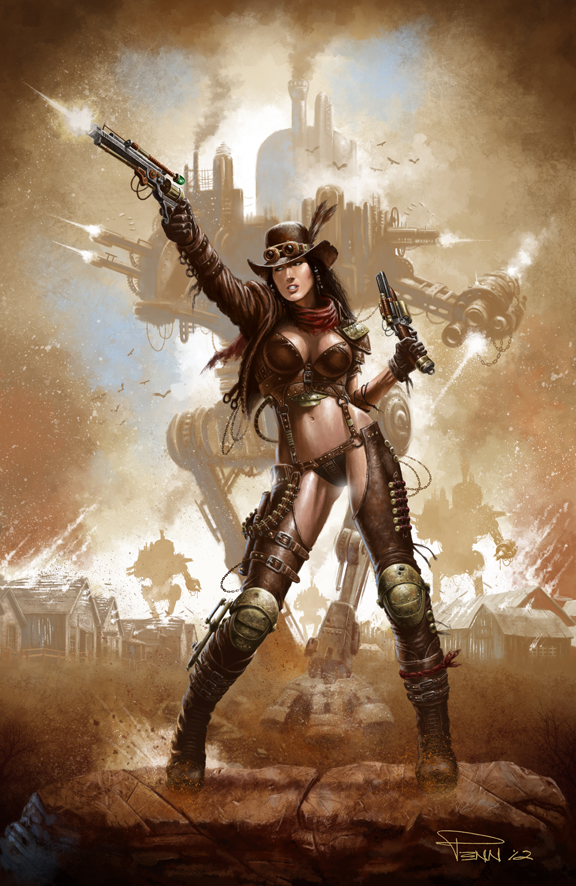 steampunk_cowgirl_by_madadman-d5neor8